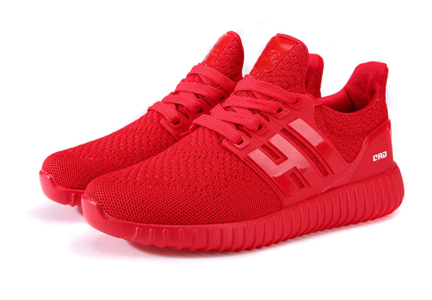 Men's Breathable Mesh Sneakers for Running and Travel