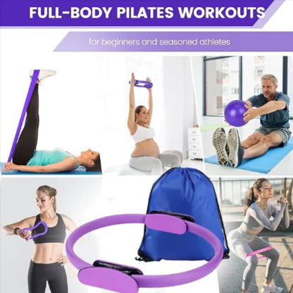 13-Piece Yoga & Pilates Set - Gym-in-a-bag