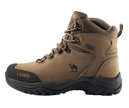Waterproof High-Top Hiking Boots