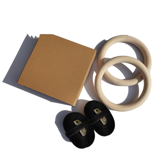 Wooden Gymnastics Rings Set