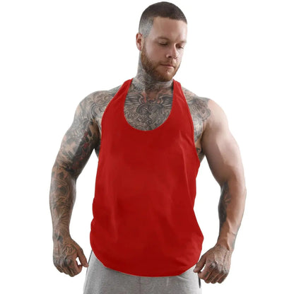 Cotton Gym Vest - Breathable Training Tank