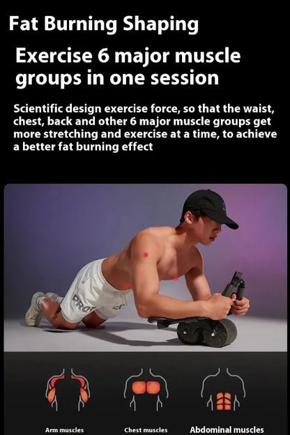 Ab Roller Wheel with Auto Rebound