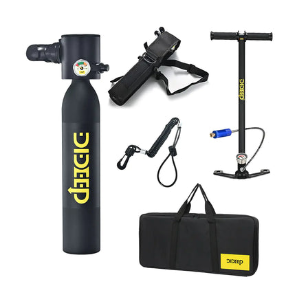 Mini Scuba Tank 0.5L - Portable Underwater Breathing System