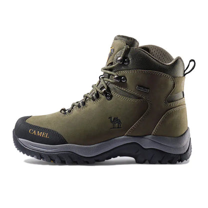 Waterproof High-Top Hiking Boots