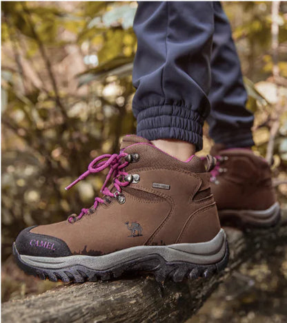 Waterproof High-Top Hiking Boots