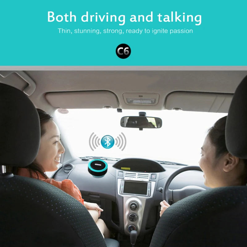 C6 Waterproof Bluetooth Speaker, Portable. Shower, Car Smart Phone MIC TF