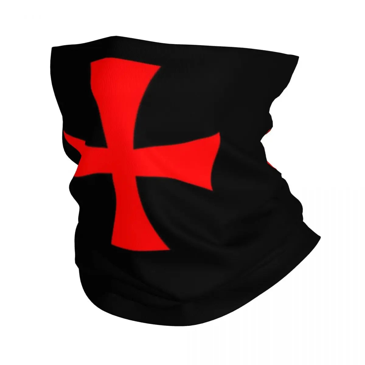 Custom Knight Templar Bandana, Winter Neck Warmer, Face Wrap Scarf