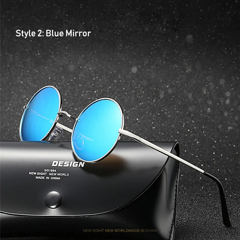 Designer Sun Glasses, Alloy Metal Frame UV400
