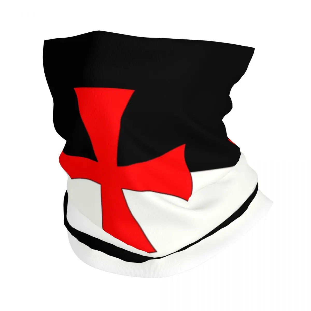 Custom Knight Templar Bandana, Winter Neck Warmer, Face Wrap Scarf