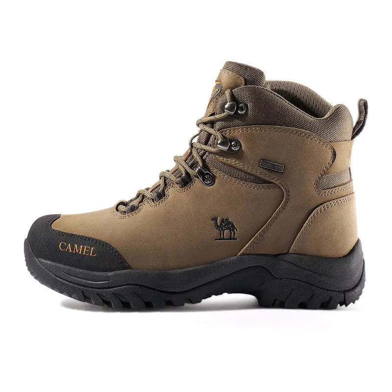 Waterproof High-Top Hiking Boots