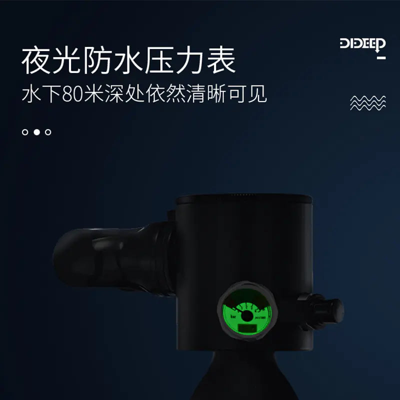 Mini Scuba Tank 0.5L - Portable Underwater Breathing System