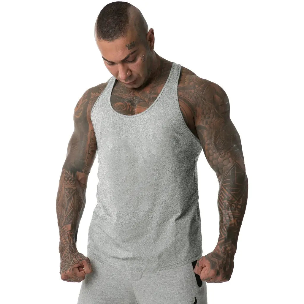 Cotton Gym Vest - Breathable Training Tank