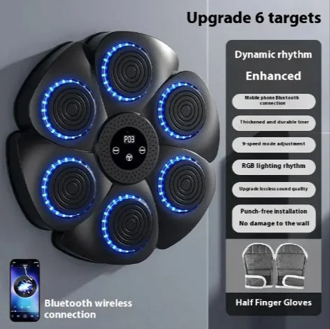Smart Bluetooth Boxing Equipment for Home Workouts