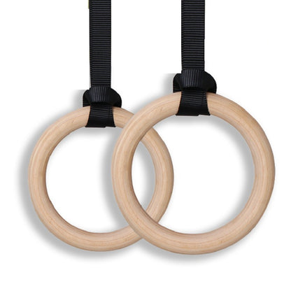 Wooden Gymnastics Rings Set