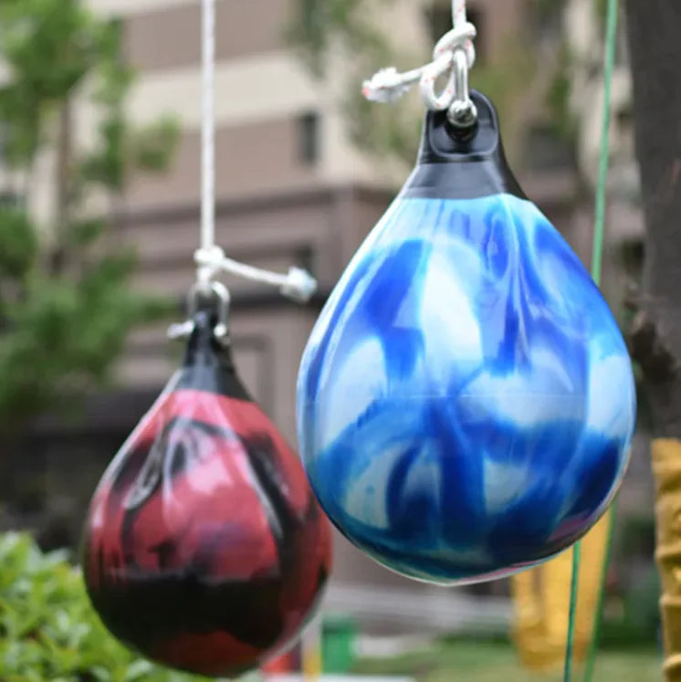 Punching Water Sandbags