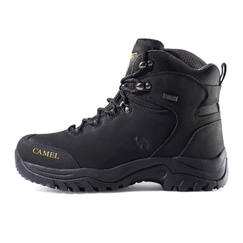 Waterproof High-Top Hiking Boots