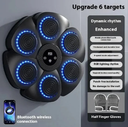 Smart Bluetooth Boxing Equipment for Home Workouts