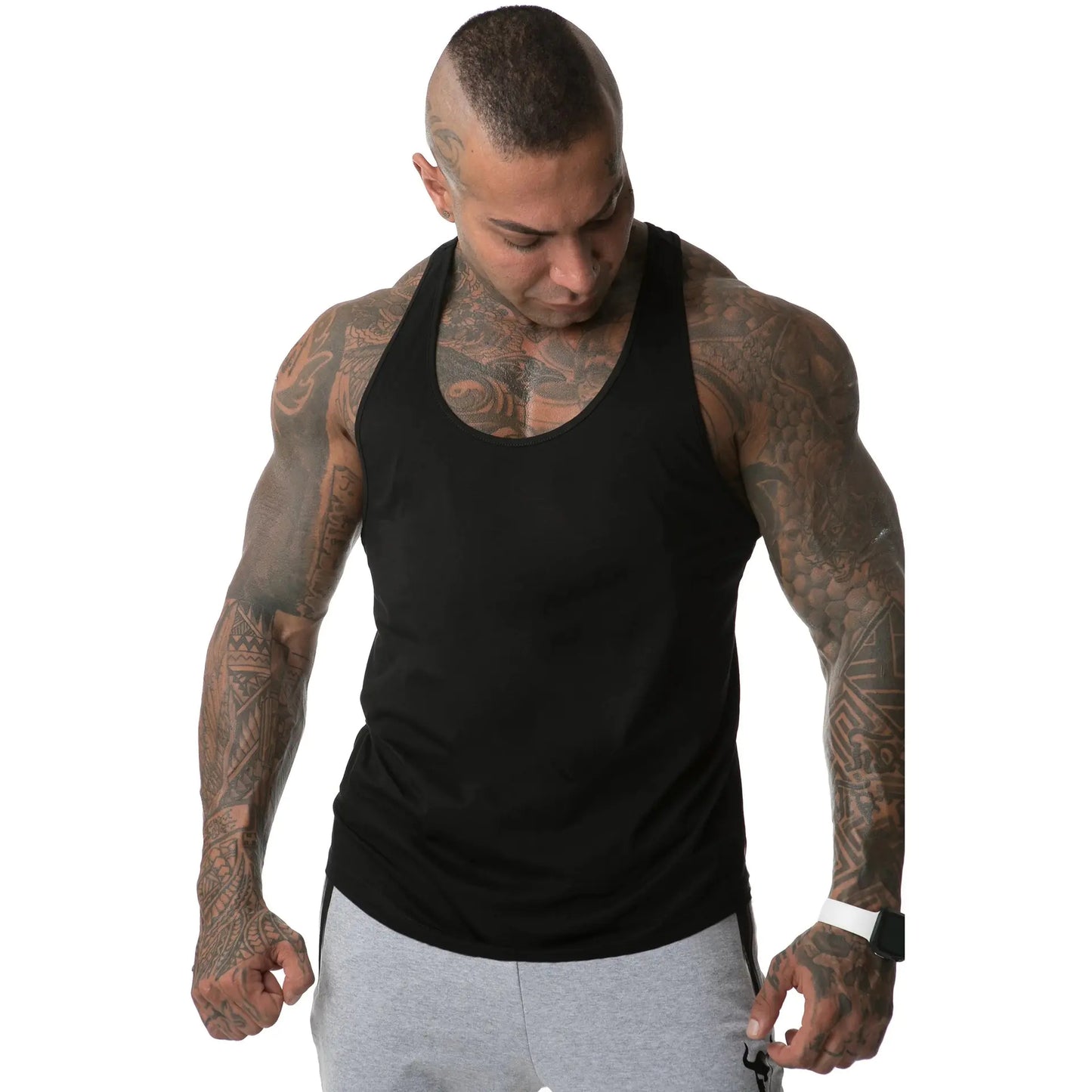 Cotton Gym Vest - Breathable Training Tank