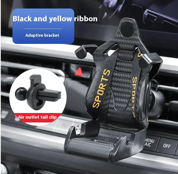 Racing Seat Car Phone Holder