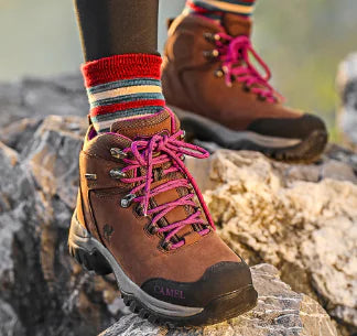 Waterproof High-Top Hiking Boots