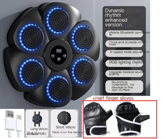 Smart Bluetooth Boxing Equipment for Home Workouts